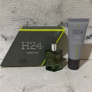 Hermes H24 Green and Gray Moisturizer